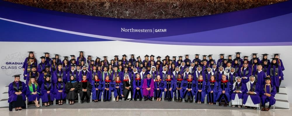 Northwestern Qatar celebrates graduation of Class of 2025