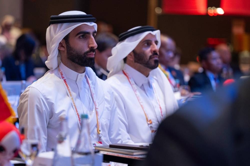 Sheikh Joaan leads Qatar's delegation at OCA General Assembly