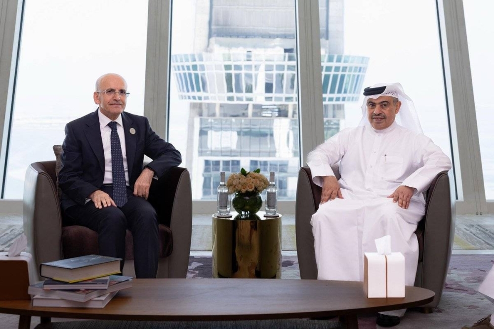 Finance minister meets several ministers, officials on margins of QEF 2025