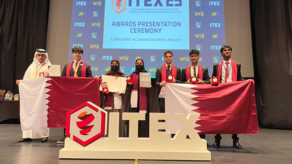 Qatar students win 11 gold medals at ITEX 2025 in Malaysia