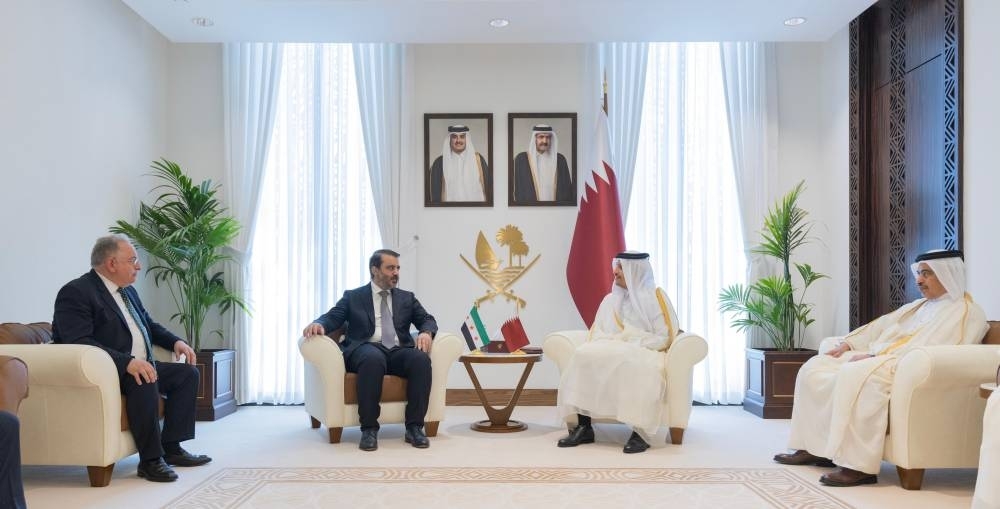 Qatar reiterates its firm stance on unity, sovereignty, independence of Syria; Syria praises Qatar's supportive role