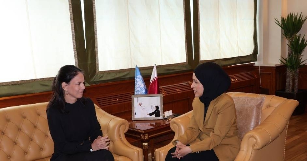Sheikha Alya meets president-elect of 80th UN General Assembly