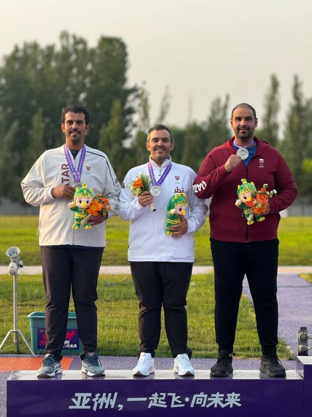 Qatar team wins silver in men's trap at Asian Shotgun Cup in China