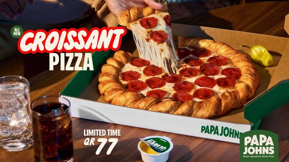 Papa John's launches its first-ever Croissant Pizza