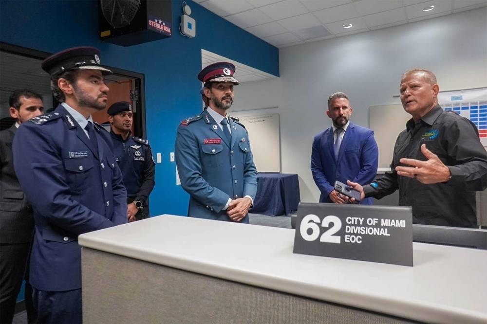 Qatari delegation visits Emergency Management Department in Miami