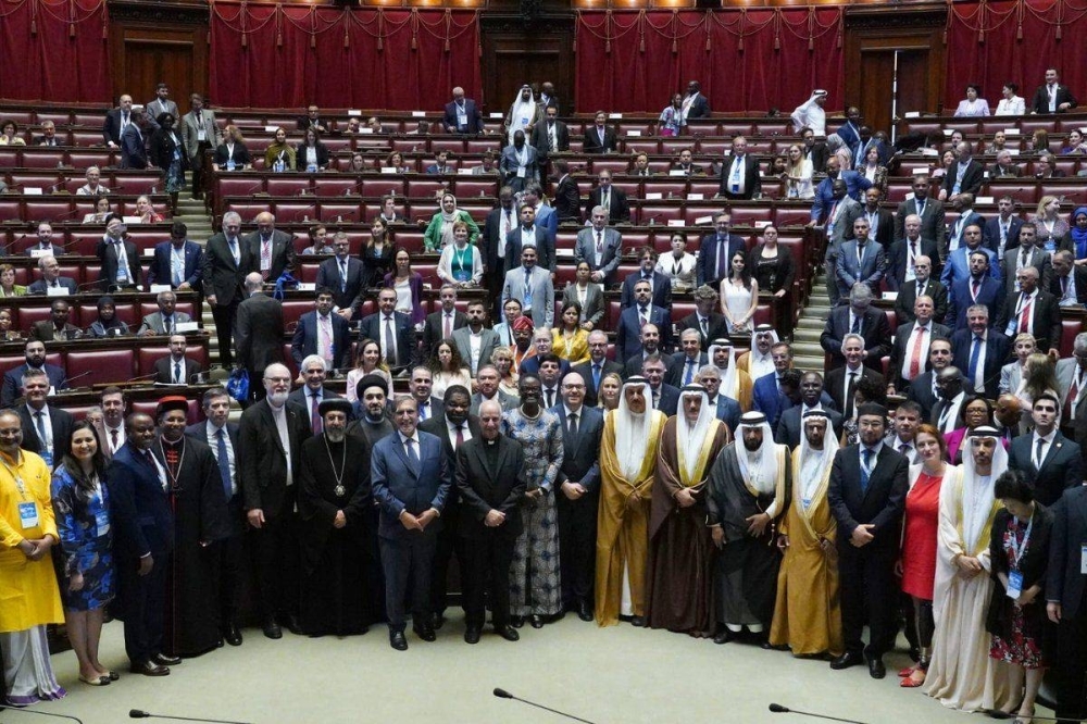 Shura Council attends second Parliamentary Conference on Interfaith Dialogue in Rome