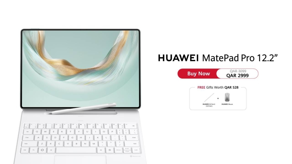 Ultimate tablet for work and art ? Huawei MatePad Pro debuts in Qatar