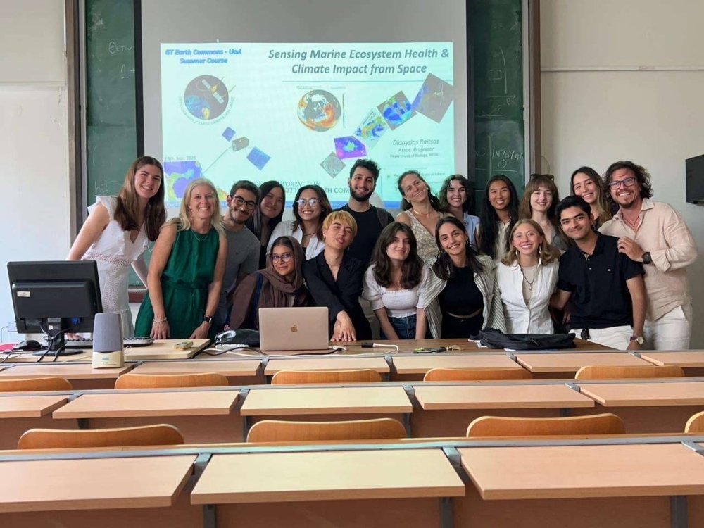 Students use satellite data to address climate change