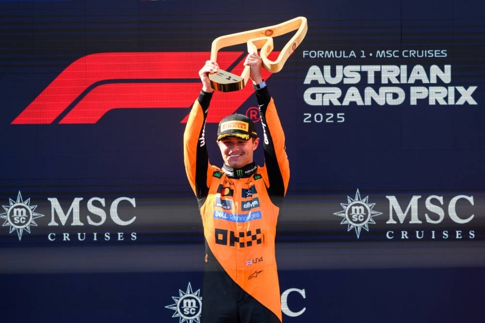 Norris bounces back to win Austrian F1 GP
