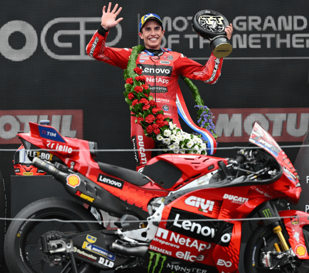 Delight and agony for Marquez brothers at Assen