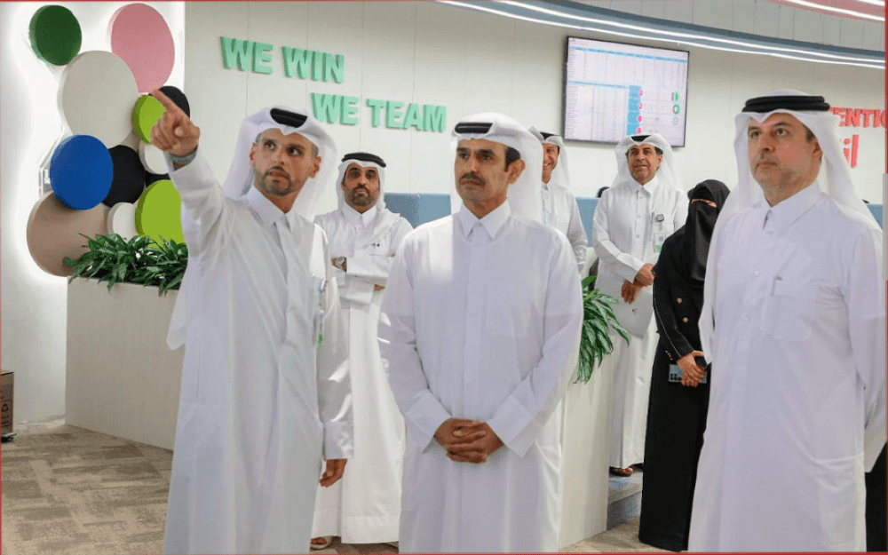 Kaabi visits Kahramaa's advanced metering facility