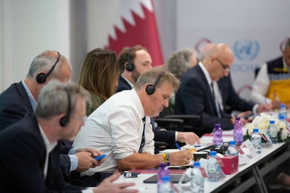Qatar Charity, OCHA hold strategic roundtable to enhance humanitarian, development coordination in Syria