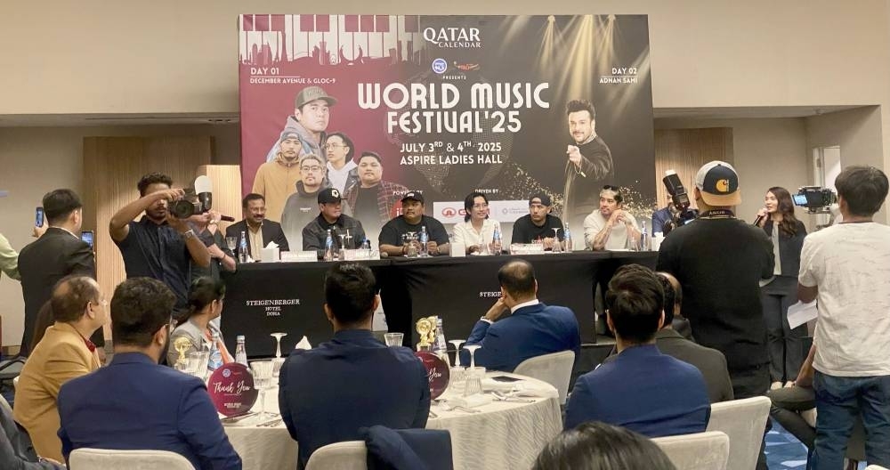 World Music Festival 2025 headlines OPM legends December Avenue, gloc‑9 in Qatar