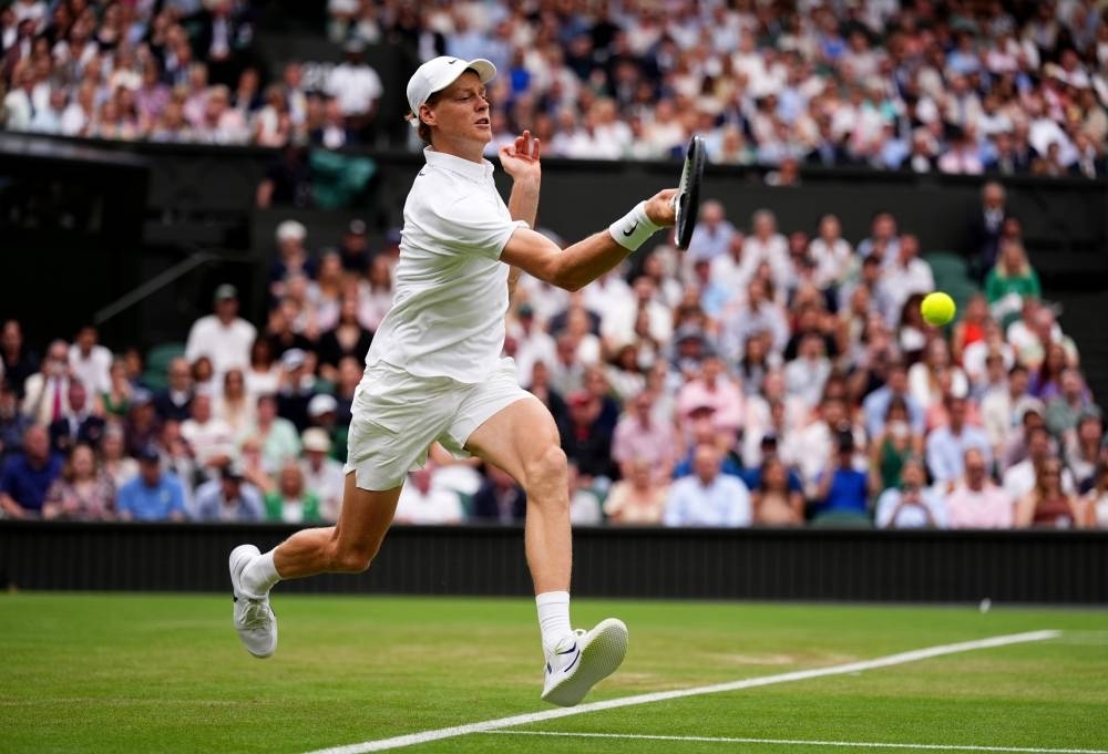 Djokovic joins Federer with Wimbledon century; Sinner also sails through