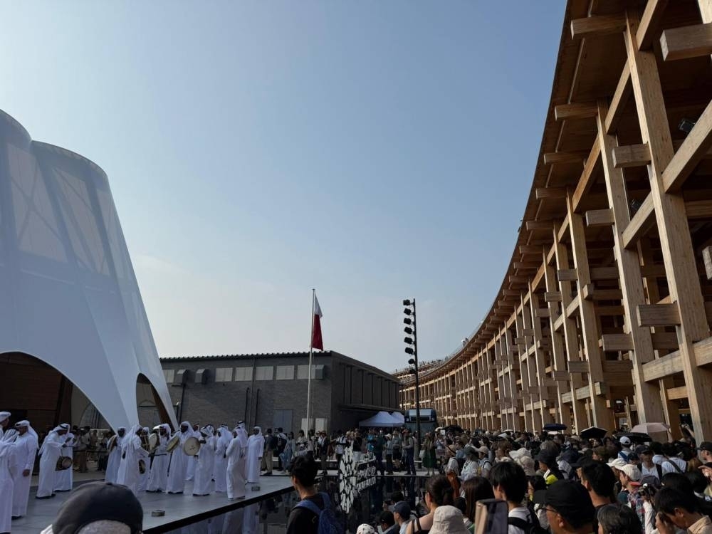 Qatari Ardha performed at Expo 2025 Osaka-Kansai in Japan