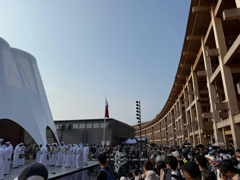 Qatari Ardha performed at Expo 2025 Osaka-Kansai
