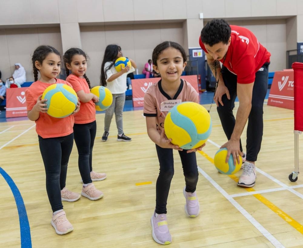 QF celebrates inaugural World Volleyball Day