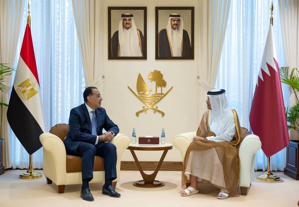 PM, Egyptian counterpart stress continuation of joint mediation efforts to achieve Gaza truce