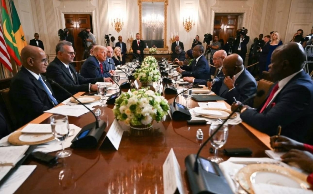 US president Donald Trump hails Africa's mineral wealth