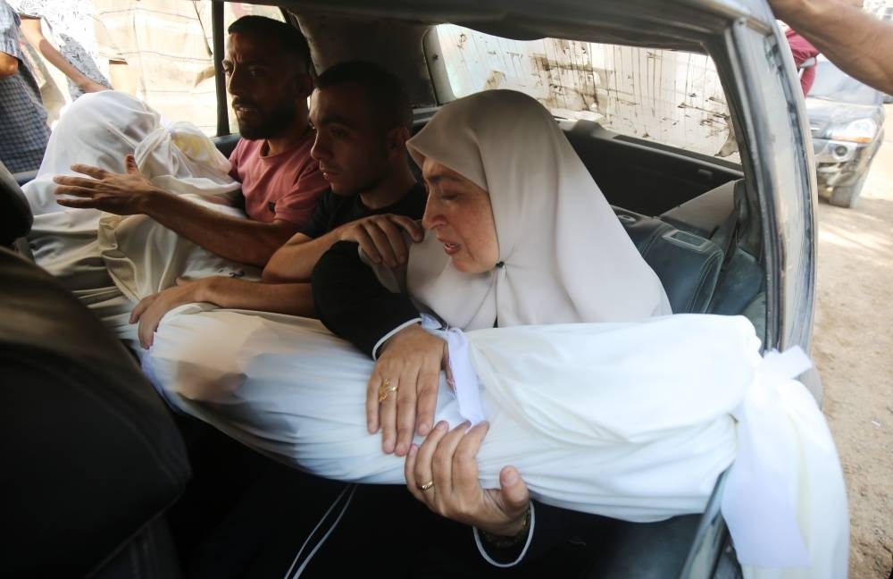 Israeli strike kills children queuing for supplements in Gaza, says hospital