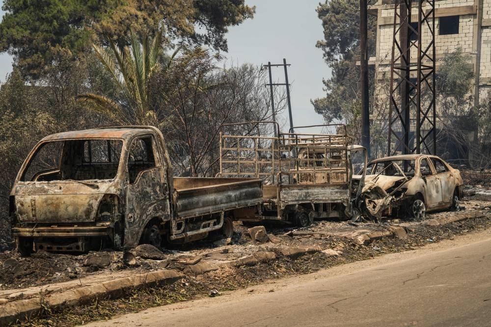 Syria reports progress in battle against devastating wildfires