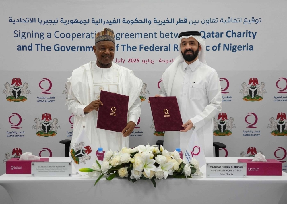 Qatar Charity signs pact to promote sustainable development in Nigeria