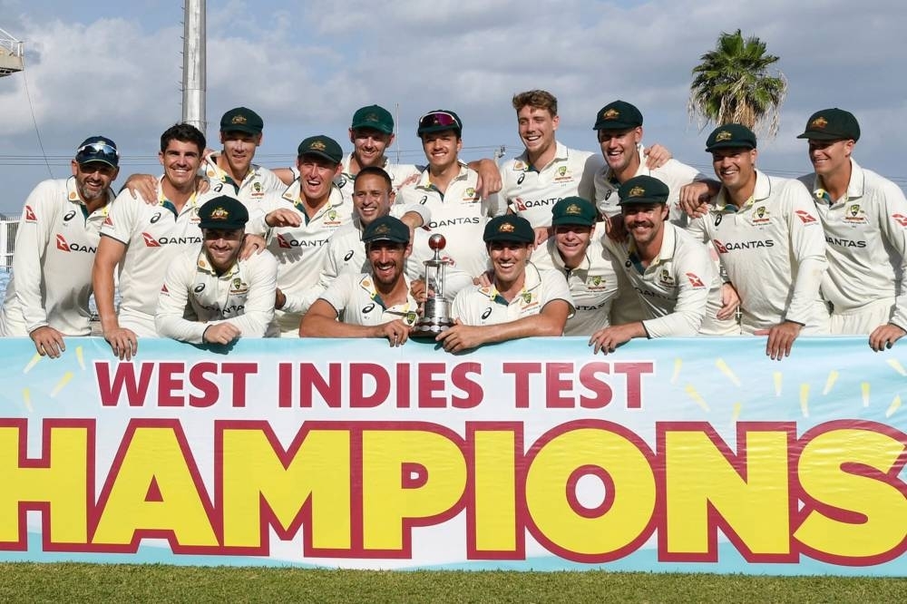 West Indies bowled out for 27 as Oz sweep Test series in Jamaica
