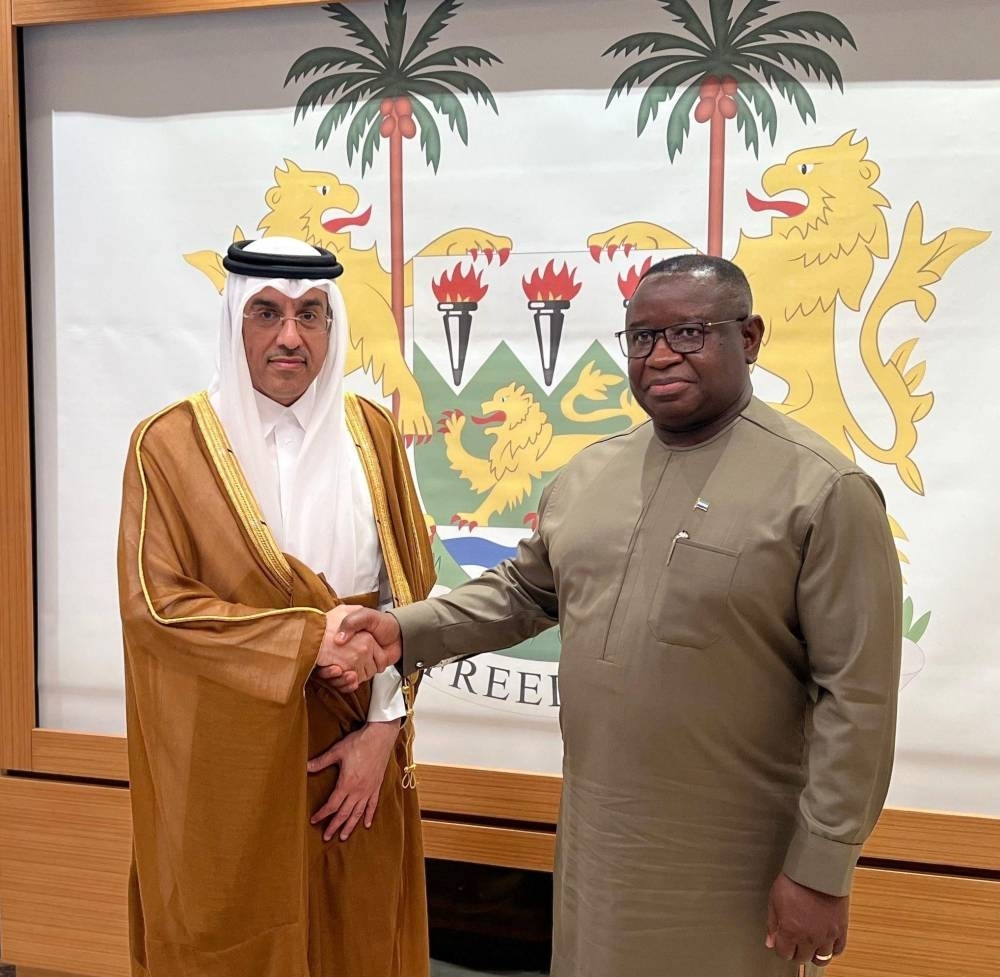 Labour minister reviews ties with Sierra Leone's president, minister