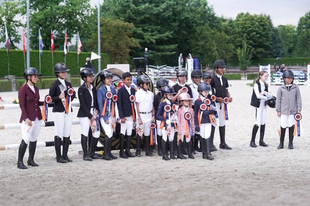 Qatari riders shine at summer showjumping in The Netherlands