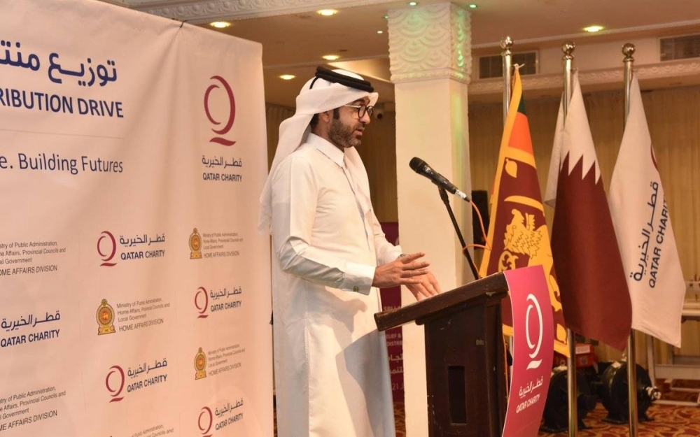 Qatar Charity launches relief and development aid distribution project in Sri Lanka