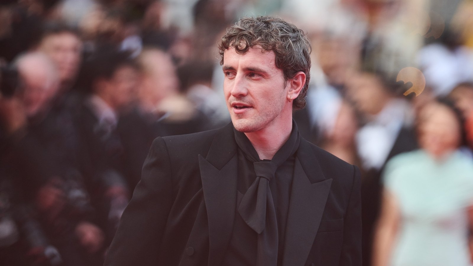 Paul Mescal dons monochrome look for Cannes film premiere