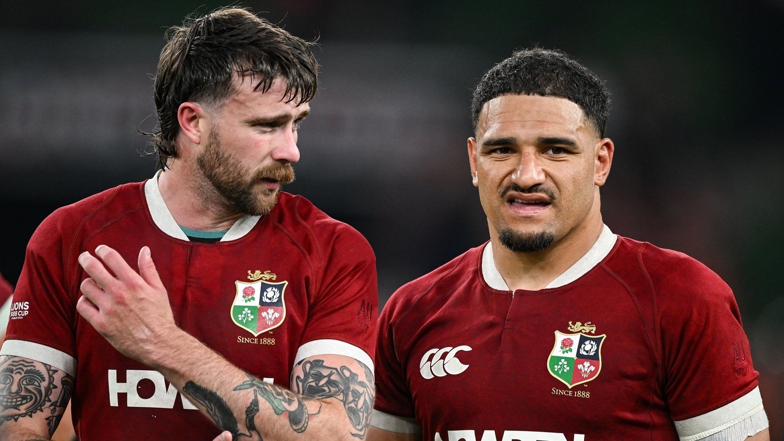 Sione Tuipulotu shrugs off Australian tannoy announcer 'gag' over overseas-born Lions players
