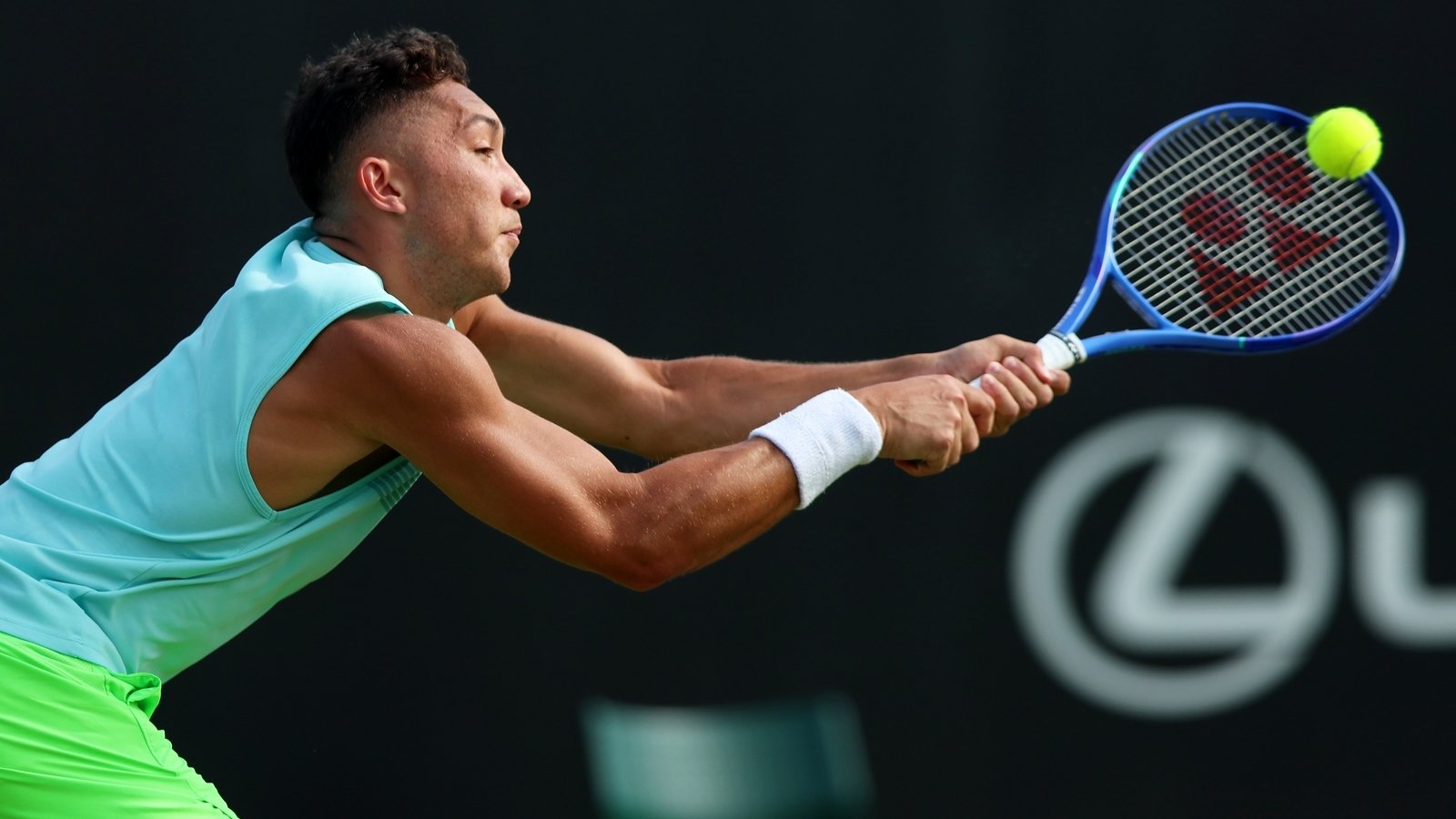 McCabe loses in straight sets on Wimbledon debut