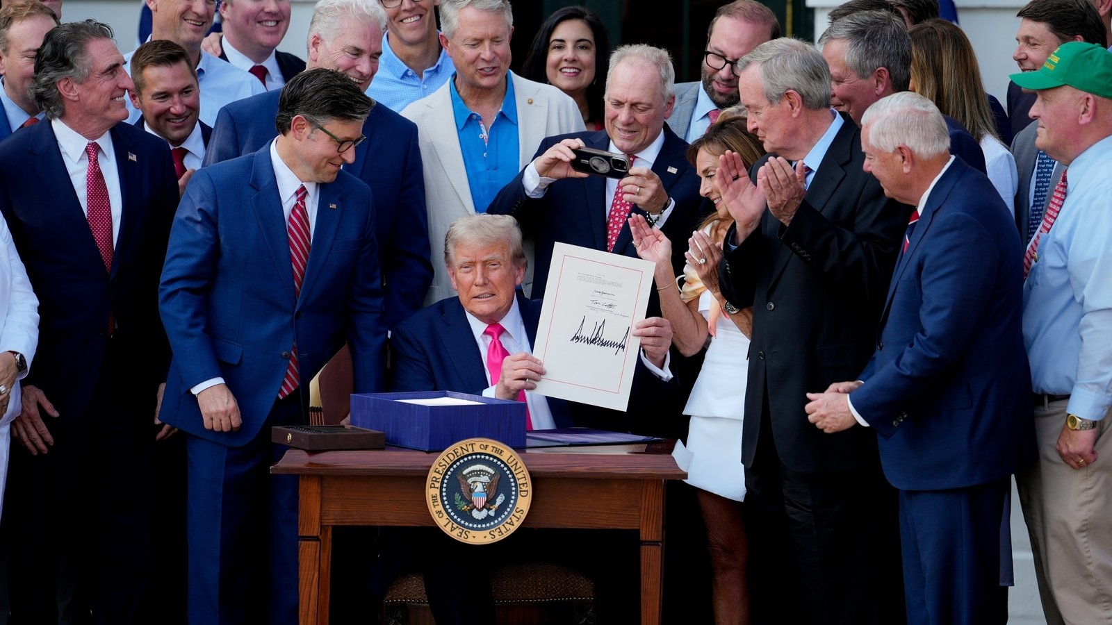 Trump signs 'big, beautiful' bill on US Independence Day