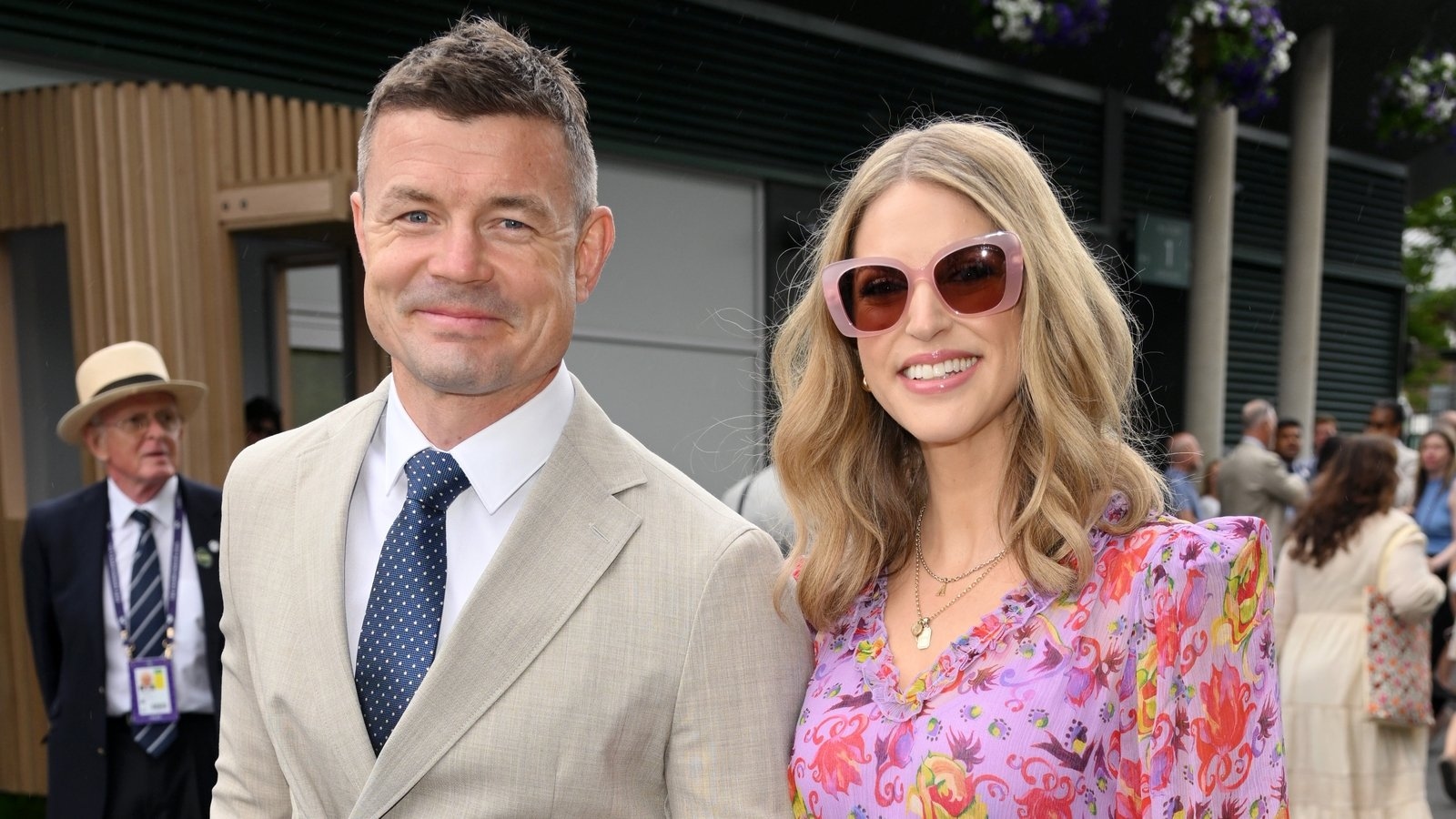 Amy Huberman dazzles in Irish design at Wimbledon