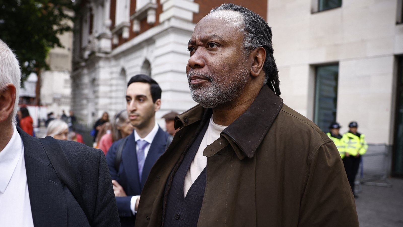 Comedian Reginald D Hunter appears in court over social media posts