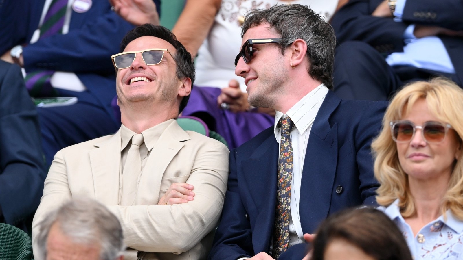 Paul Mescal and Andrew Scott among stars at Wimbledon