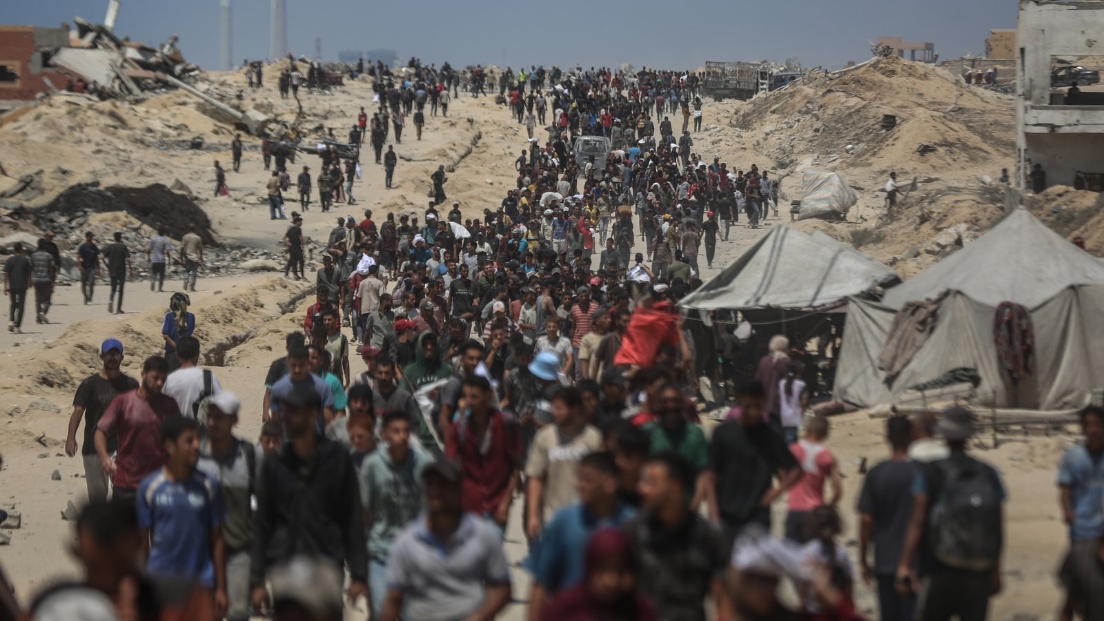 Israeli evacuation order in central Gaza 'devastating' to aid efforts, warns UN
