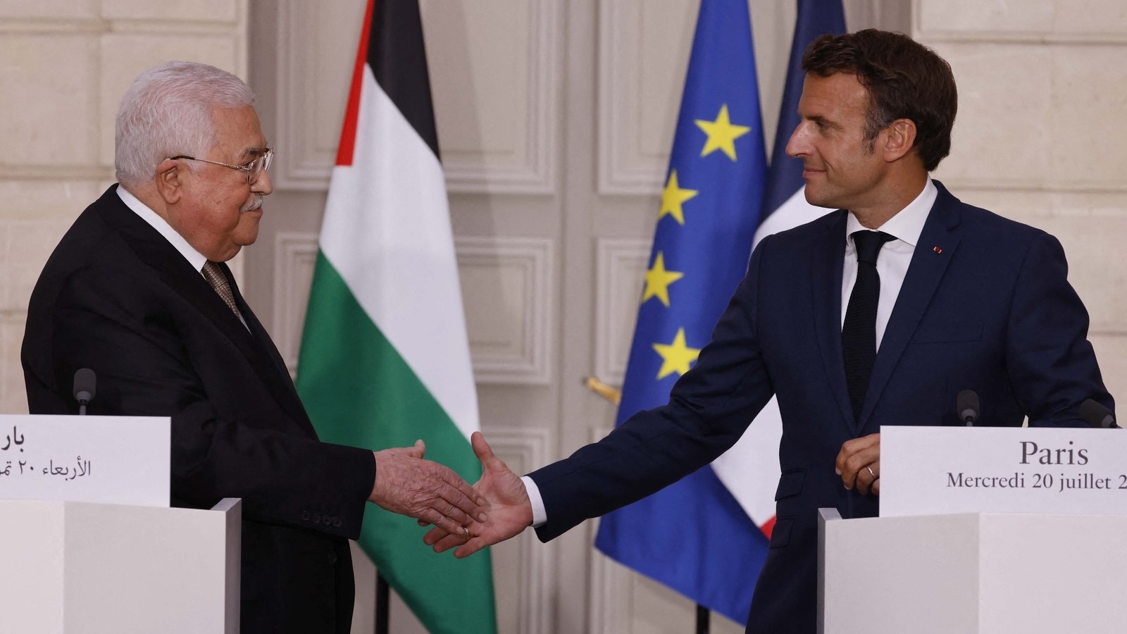 Israel, US reject French move to recognise Palestinian state