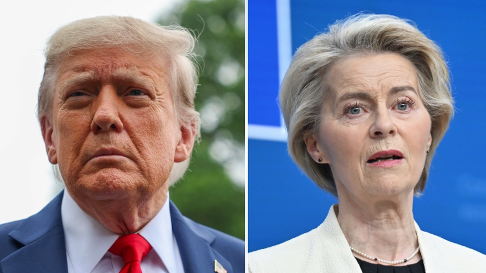 Von der Leyen arrives in Scotland ahead of talks with Trump