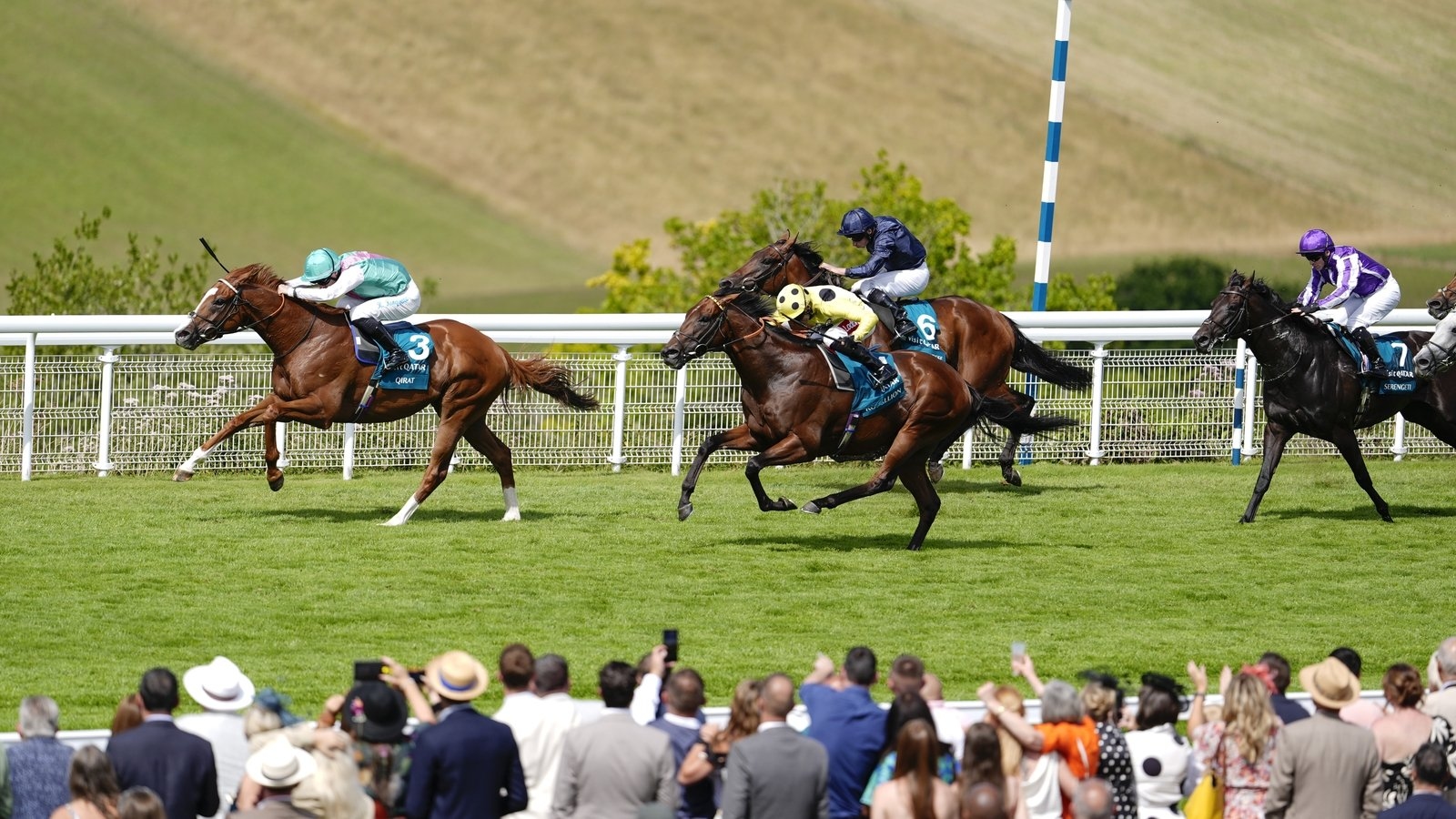 Qirat causes enormous shock in Sussex Stakes at Goodwood
