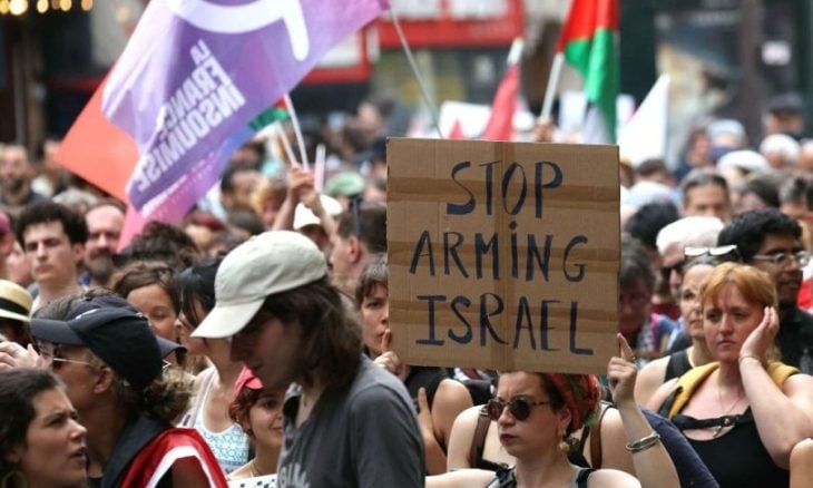 Thousands protest in Paris demanding end to genocide in Gaza