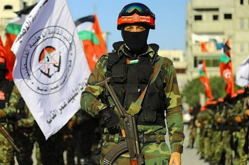 Al-Qassem Forces detonate explosive device near Israeli military bulldozer