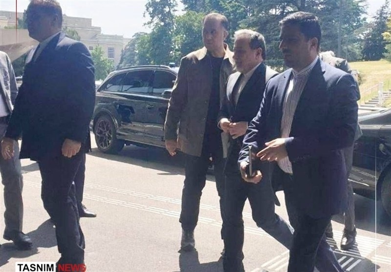 Araghchi begins talks with European Troika Foreign Ministers & Kallas in Geneva