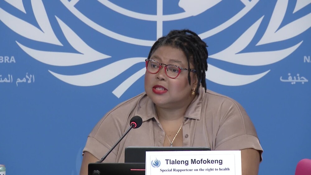 UN Special Rapporteur Mophuang: Right to health in Gaza has become impossible