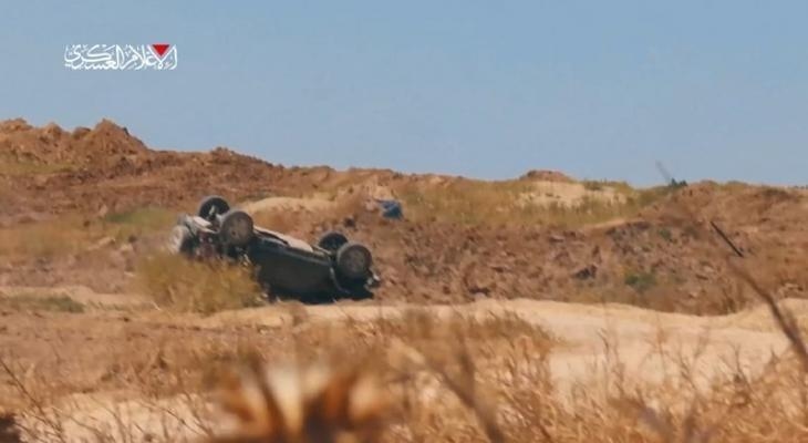 سرايا القدس و كتائب القسام تقصفان تجمعا لجنود وآليات العدو الصهيوني في خانيونس