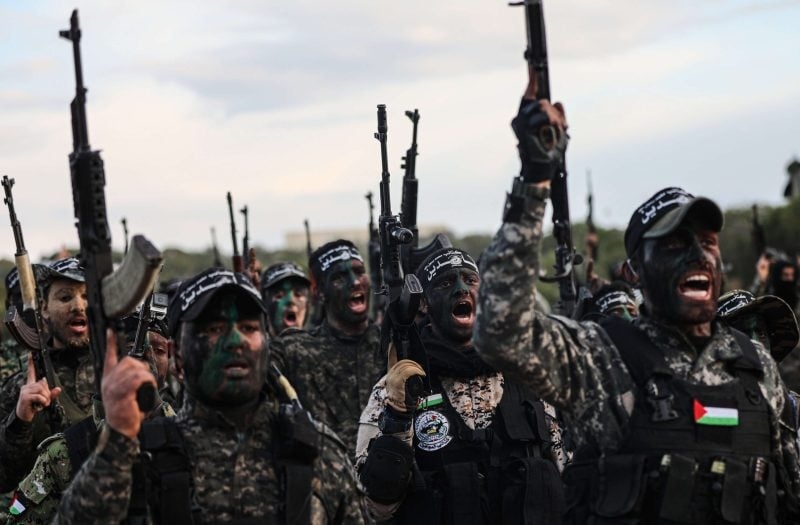 Mujahideen Brigades shell gathering of Zionist enemy forces in Khan Yunis