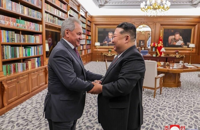 Shoigu arrives in Pyongyang for talks with Korean leader