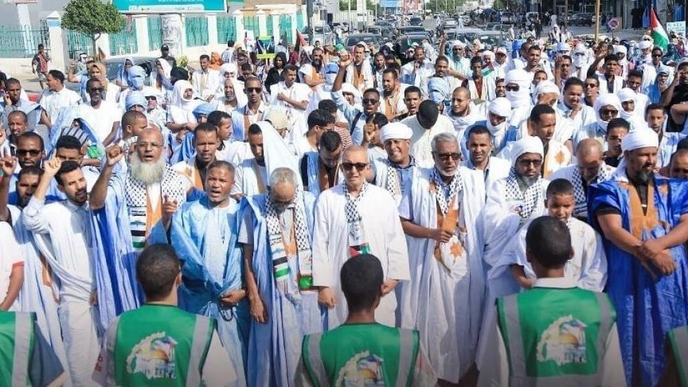 Mauritania hosts rally to condemn Israeli aggression on Iran, Gaza