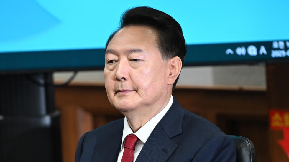 S Korean ex-president before court over martial law